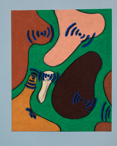 A Crowd Of Nomads On Green