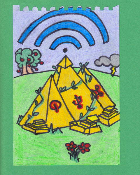 Power Pyramids Emitting Connection