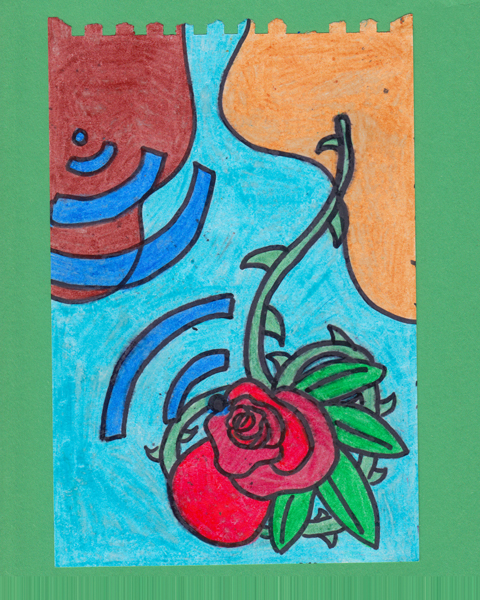 Two Bodies Connecting To A Rose In Two Different Ways