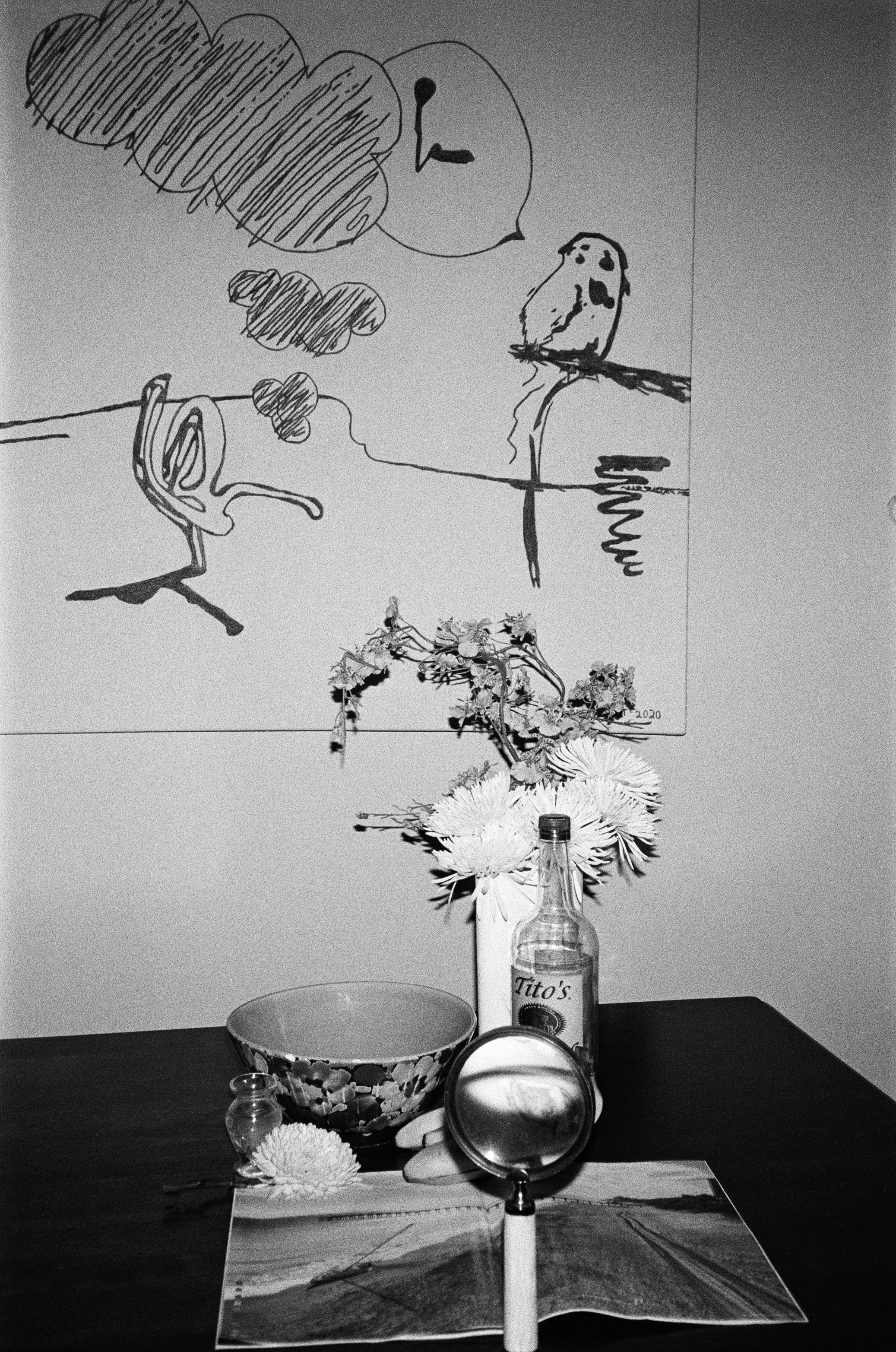 Drawing for Luz and Still Life Shot on Canon Snappy 50